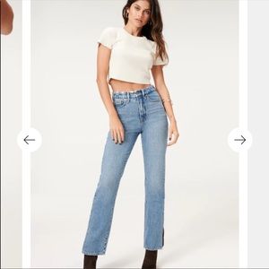 Good American Good Boy High Rise Jeans 8/29